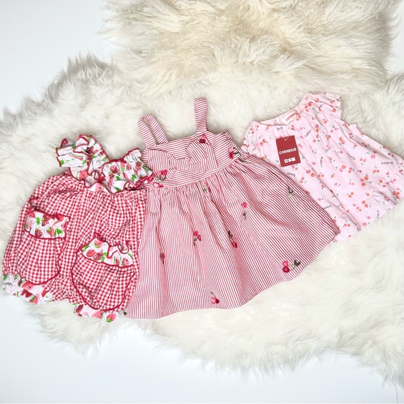 Cherry Outfits Baby Girl Bundle! - Picture 1 of 6